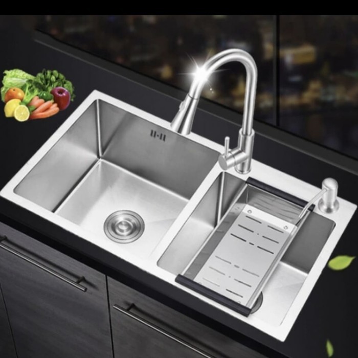 Bak cuci piring 2 lubang 8245/kichen sink Onan 2 lubang