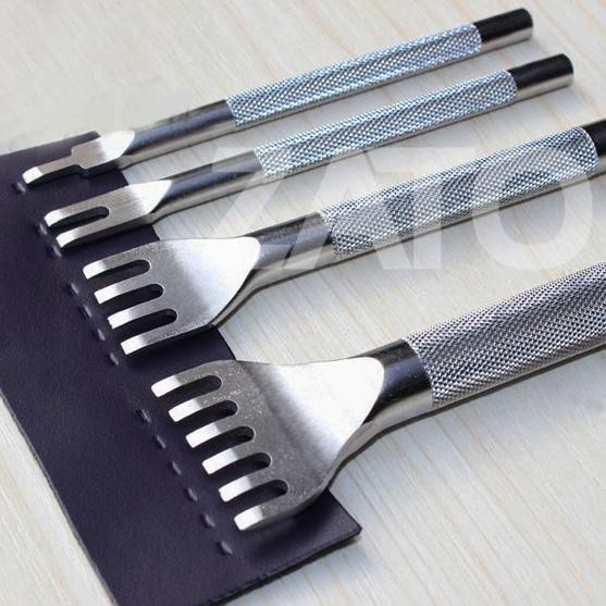 

Terlaris Stitching FLAT PRO hole punch Silver | leather tool | leather tools SALE