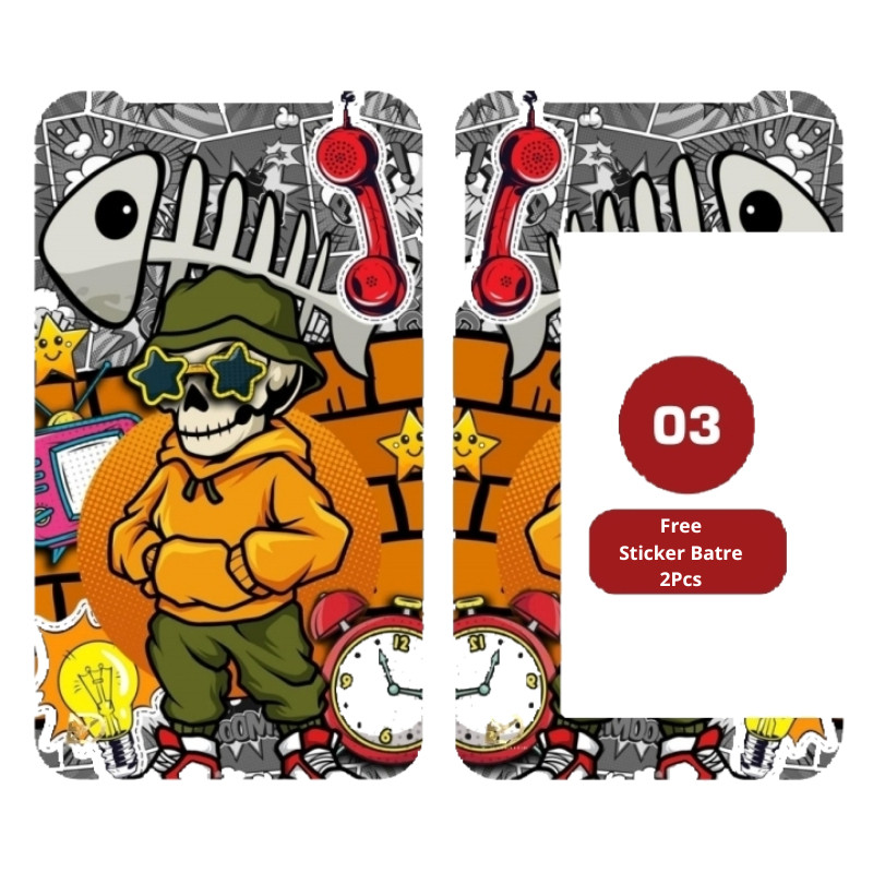 

Premium Cut - Resikoid Kertas M200 Cutting Best Quality 3 Garskin Stiker / Case Custom Terlaris 2PCS/ Fullbody