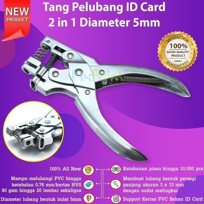 

Terlaris Tang Pembolong Id Card Oval 3x13mm Dan Bulat 5mm SALE
