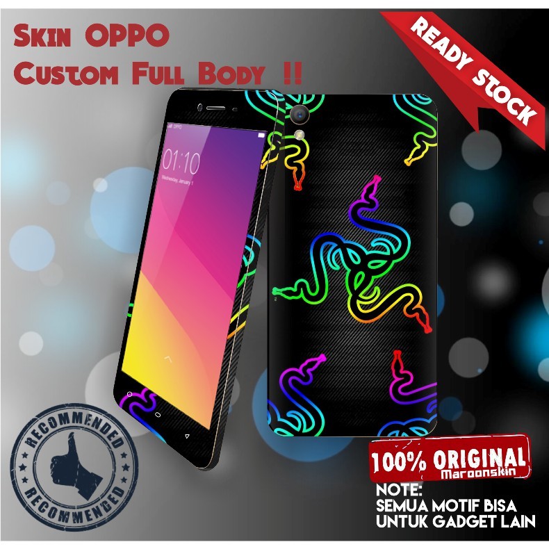 

Premium Cut - Oppo A37 Garskin Stiker / Case Custom Terlaris 2PCS/ Fullbody