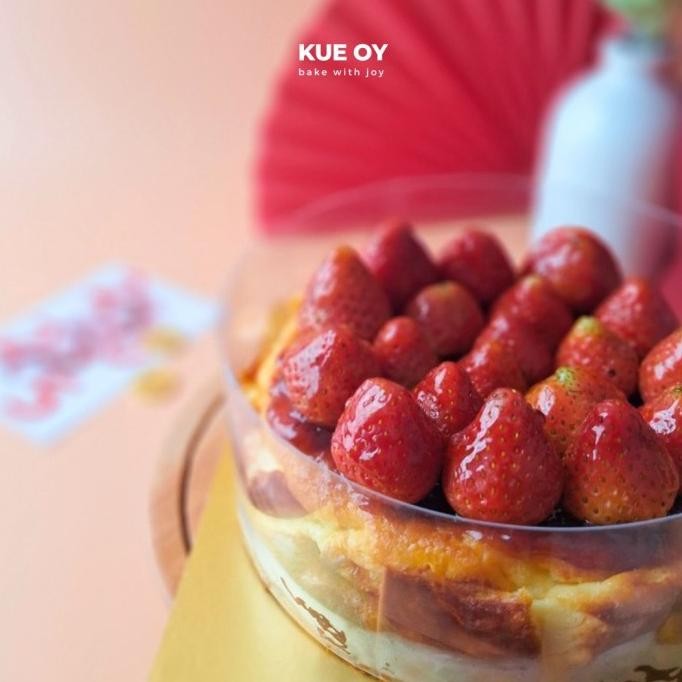 Grosir Cny Hampers Imlek / Parcel Sincia / Lunar - Strawberry Cheesecake