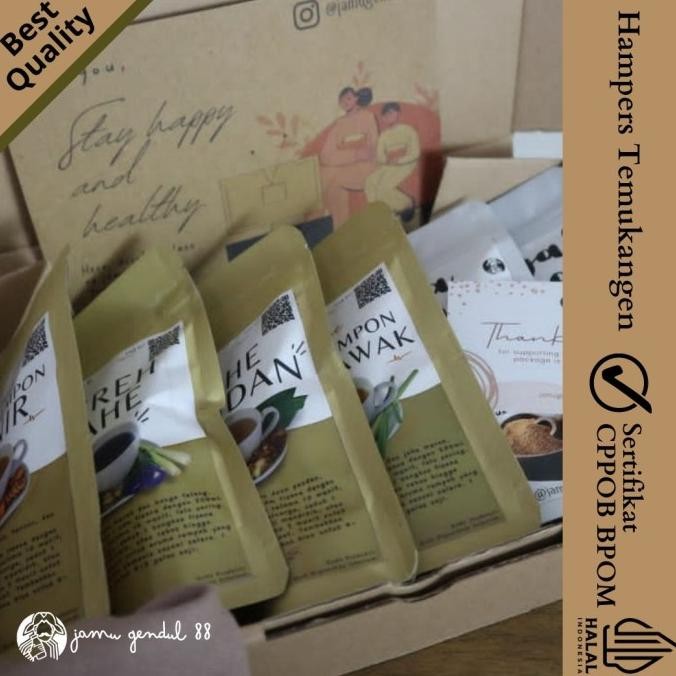 

Murah Hampers Temukangen - Paket Rempah Seduh / Tisane - Kado Sehat