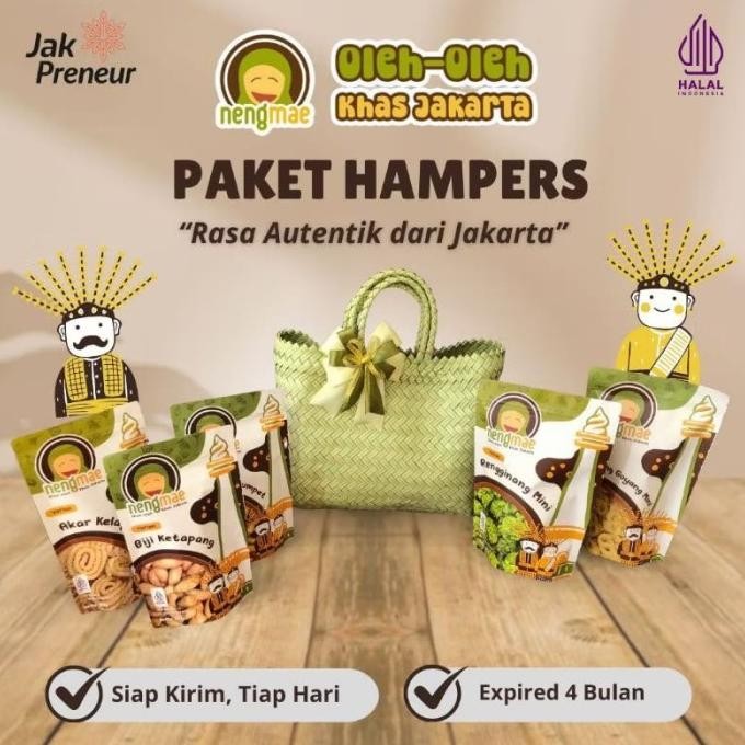

Murah Paket Hampers - Paket Lengkap Jajanan Betawi Neng Mae