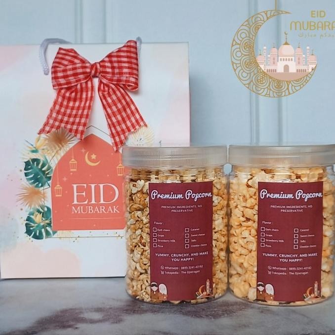 

Grosir Hampers Lebaran Popcorn Premium