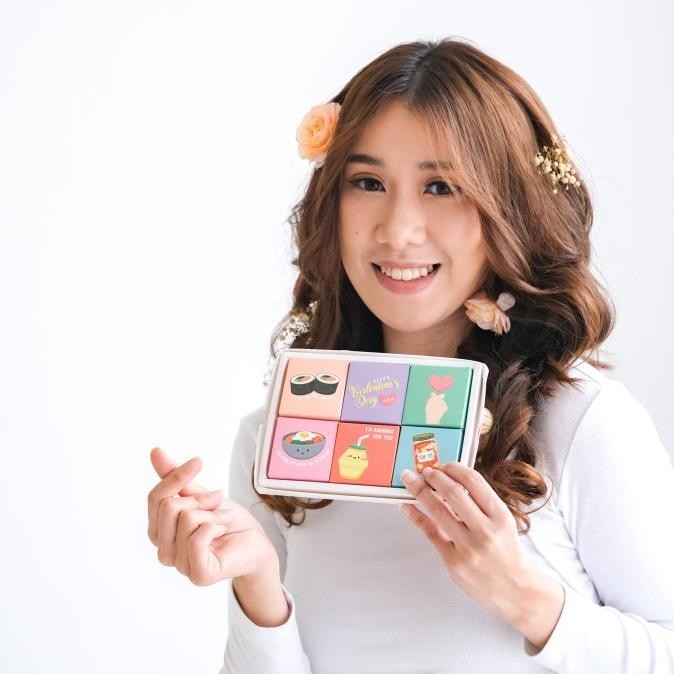 

Murah Coklat Valentine Box 6Pcs - Letter Box - Coklat Hari Sayang