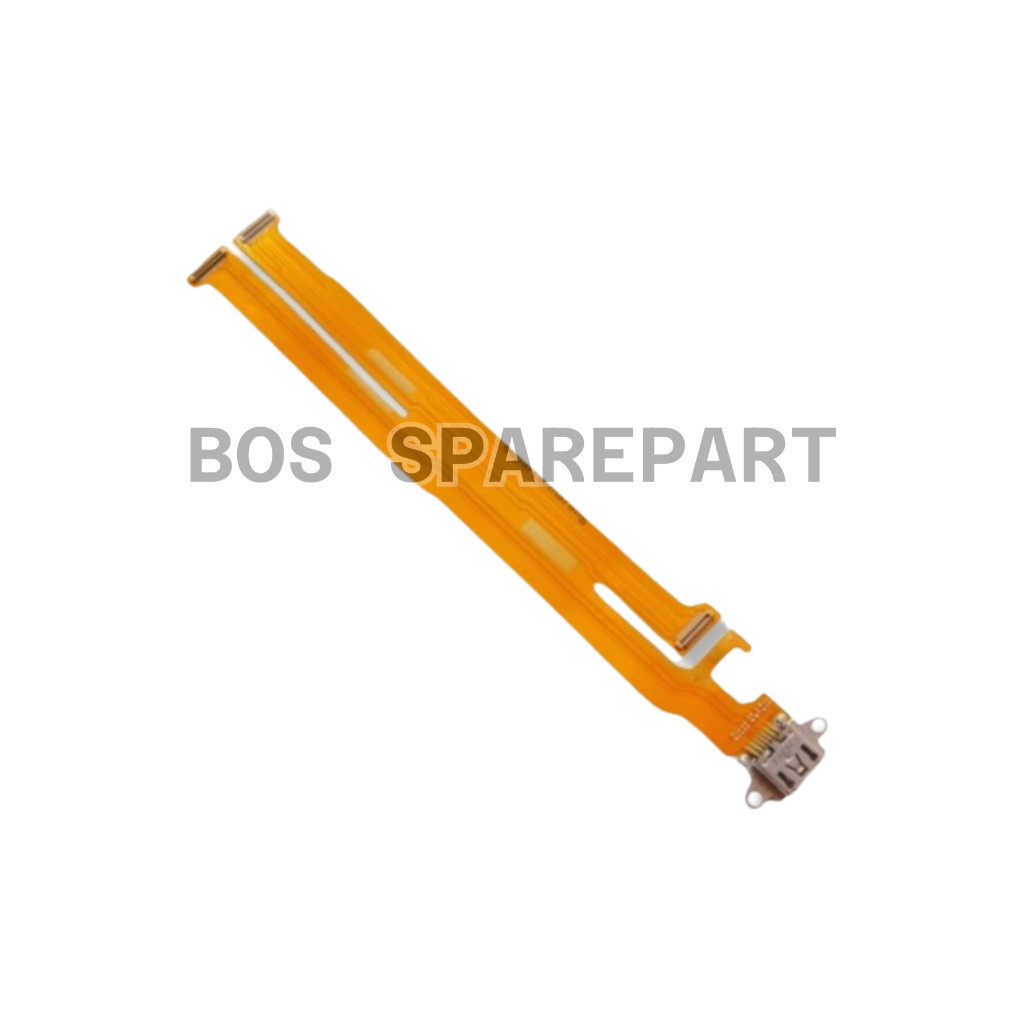 FLEXIBEL OPPO F9 / F9 PRO / REALME 2 PRO + CONNECTOR CHARGER ORI