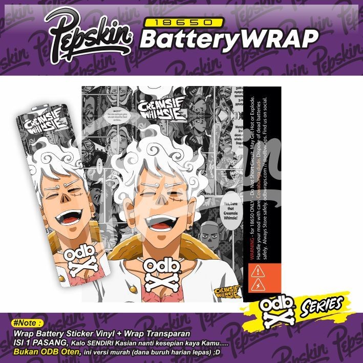 

Premium Cut - Stiker Wrap Batrei Krimsiwimsi Cw03 Garskin Stiker / Case Custom Terlaris 2PCS/ Fullbody