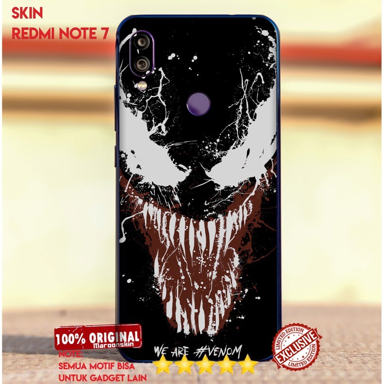 

Premium Cut - Redmi Note 7 Garskin Stiker / Case Custom Terlaris 2PCS/ Fullbody