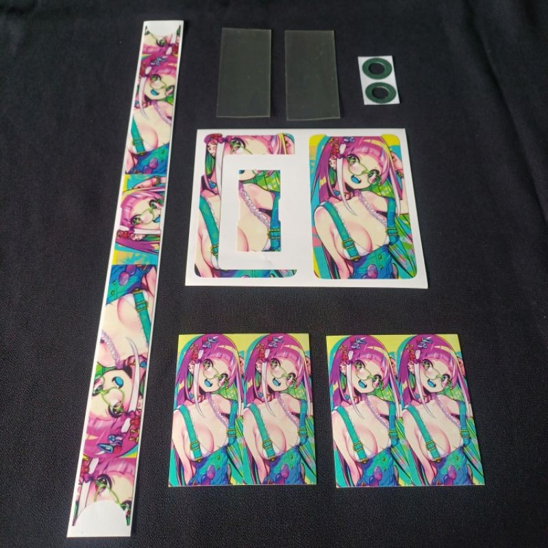 

Premium Cut - Satu Paket Variasi Stiker 2 O M Garskin Stiker / Case Custom Terlaris 2PCS/ Fullbody