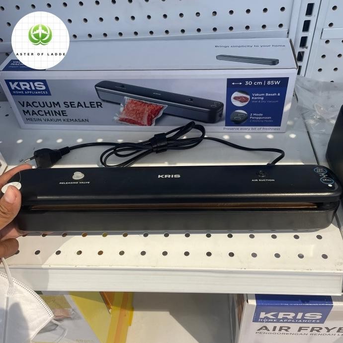 ASLI KRIS VACUUM SEALER DRY MOIST/MESIN PENGEMAS VAKUM MAKANAN BASAH KERING KRISBOW