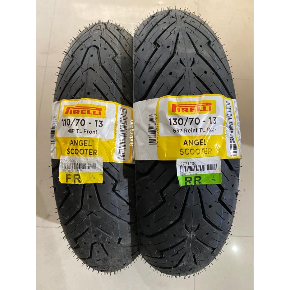 TERBARU paket ban Pirelli Angel Scooter Uk 130 / 70 -13 dan 110 / 70 -13 Nmax HOT SALE