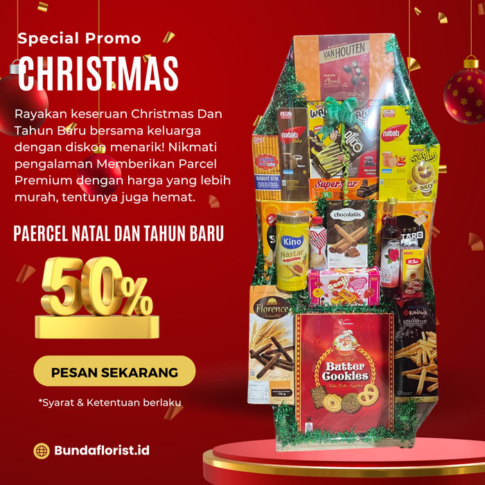 

PROMO !!! SALE TERLARIS PARCEL NATAL PARSEL NATAL READY