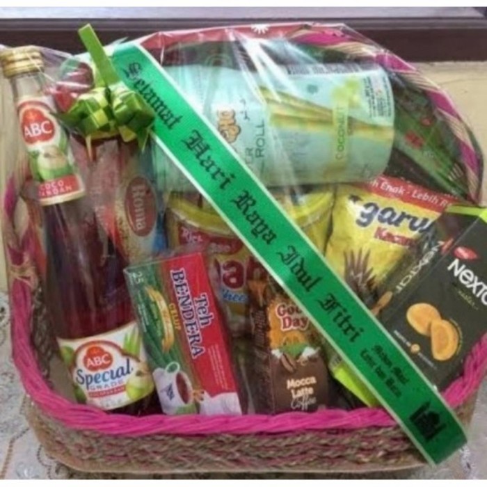

PROMO !!! SALE TERLARIS PARCEL/HAMPERS LEBARAN LENGKAP READY
