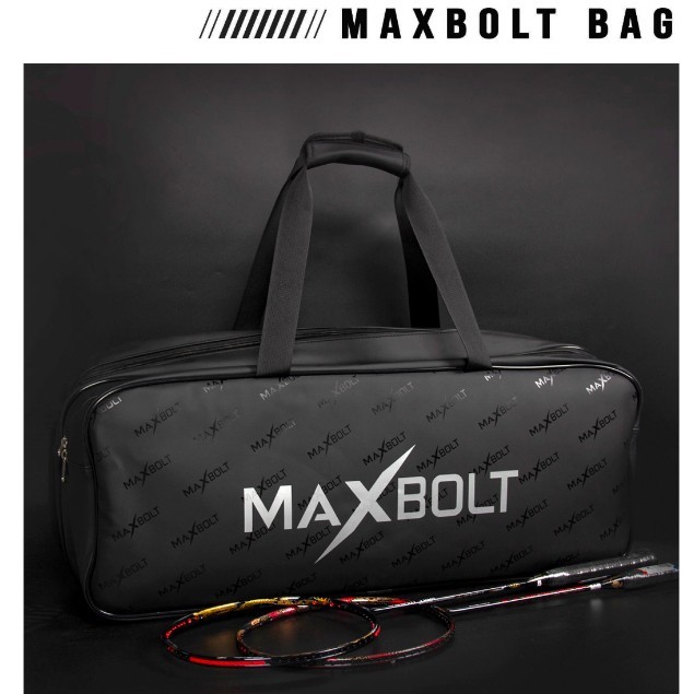 TERLARIS Tas Badminton Petak MAXBOLT SQUARE YH4013 YH4011 YH 4013 4011 100% ORIGINAL MAXBOLT