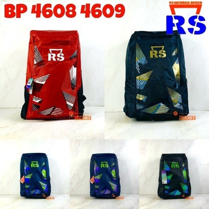 PROMO Tas Badminton Ransel RS BP 4608 4609 BACKPACK 100% ORIGINAL RS