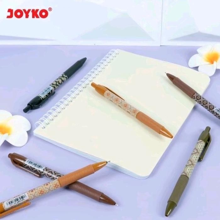 

TERBARU BOLPEN JOYKO BP-184 BATIK TINTA HITAM (12 PCS) PENA