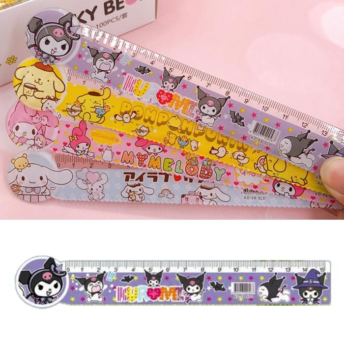 

TERBARU BB PENGGARIS PLASTIK MOTIF SANRIO 15CM