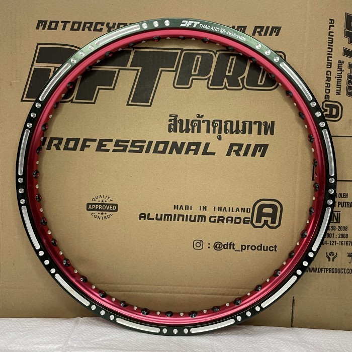 Velg Dft Thailand Ring 17 Cnc 2 Tone