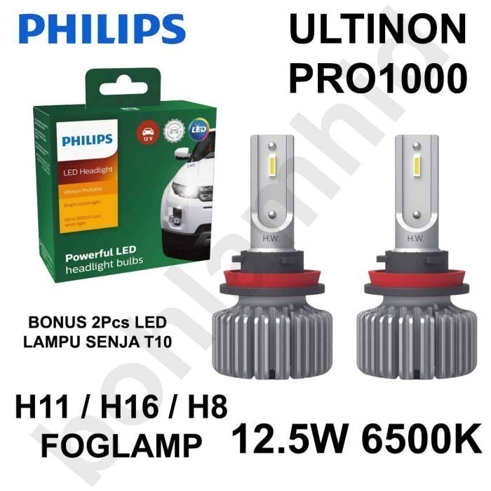 Lampu LED Honda HRV HRV 20152018 Philips Ultinon Pro1000 Bohlam LED