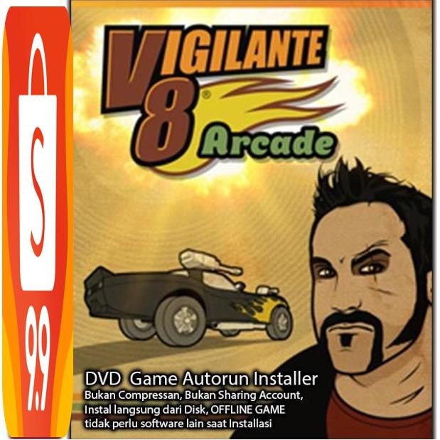 vigilante 8 arcade  - pc dvd game buy 2 free 1