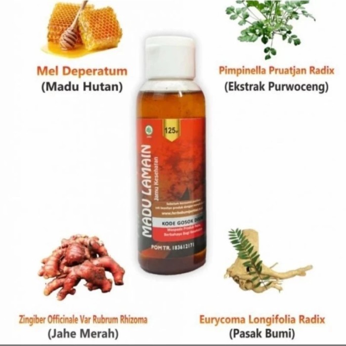 

ORIGINAL Madu Lamain Asli PREMIUM