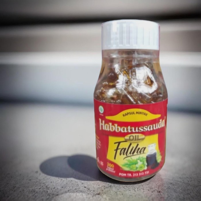 

ORIGINAL Kapsul Minyak Habatusauda Faliha Isi 200 PREMIUM
