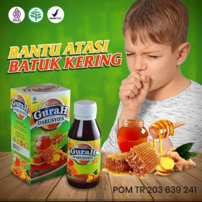 

ORIGINAL Madu Gurah Flu Dan Batuk Darusyifa PREMIUM