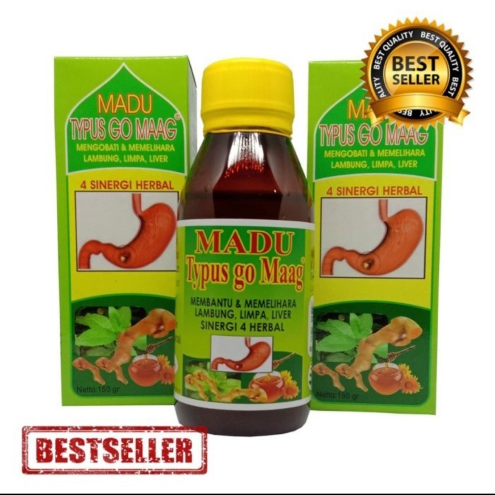 

ORIGINAL Madu Typus Go Maag Plus Sanrego PREMIUM