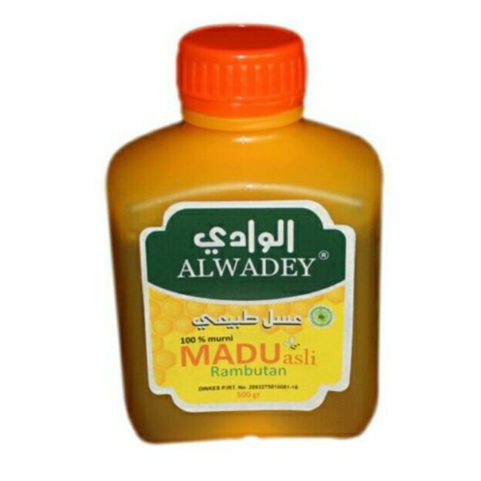 

ORIGINAL Madu Bunga Rambutan 500 gr Al Wadey PREMIUM