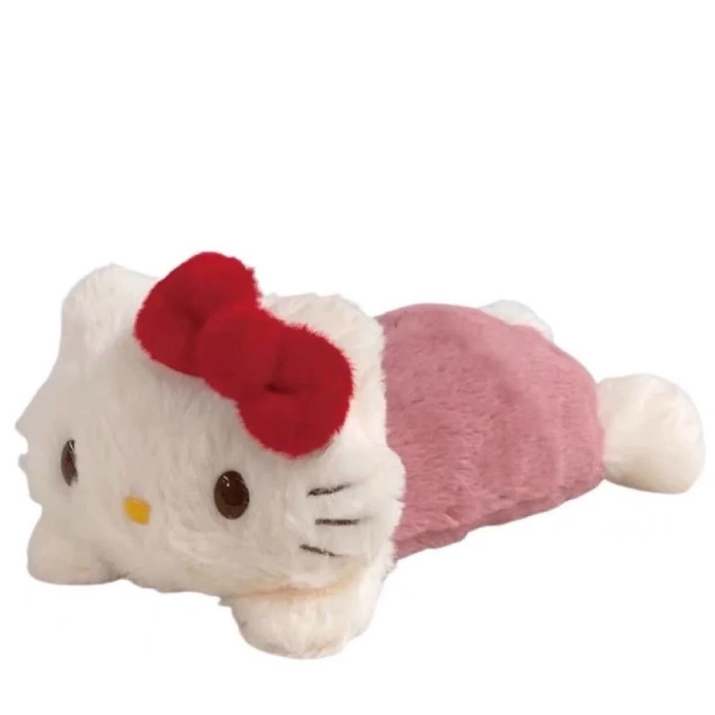 

Hello Kitty Lying Pencil Case Women's New Large Capacity Plush Stationery Case 9CF4