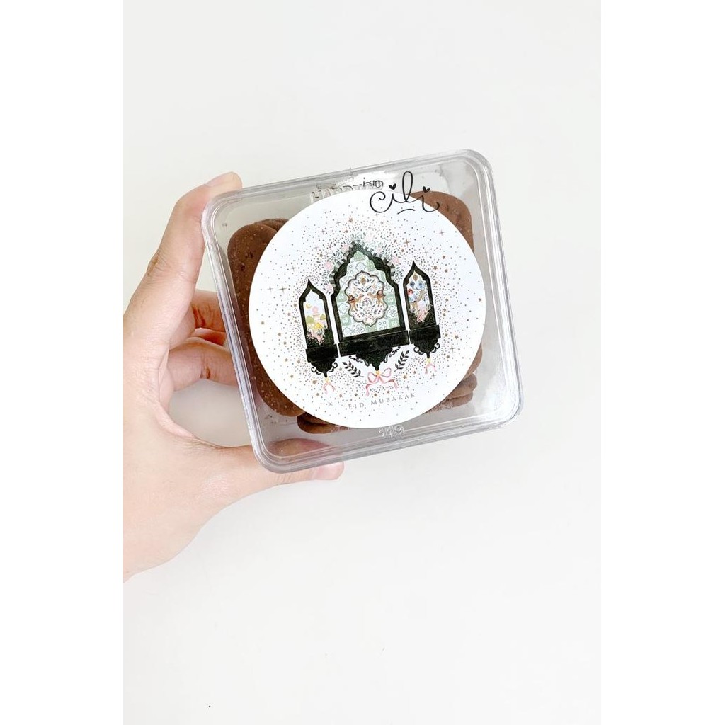 

Open DS] (SIF143) Stiker idul fitri lebaran BASEL untuk toples paperbag dus kotak iamcili diameter 8cm [32 pcs]