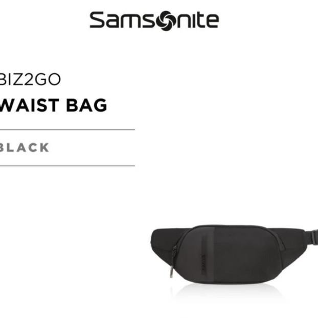 Tas Samsonite Biz2Go Waist Bag _Black Tokonilam88