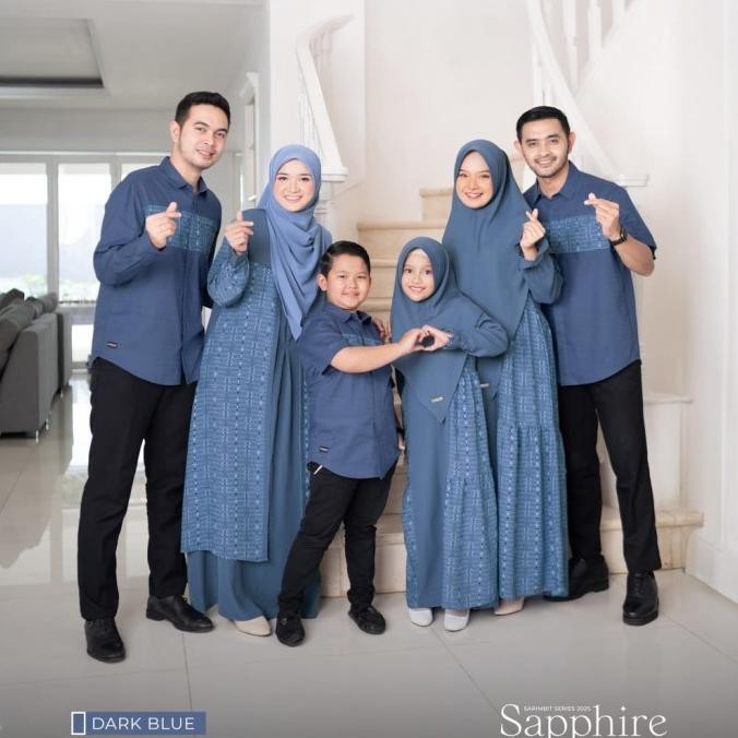 SARIMBIT YASMEERA SAPPHIRE DARK BLUE