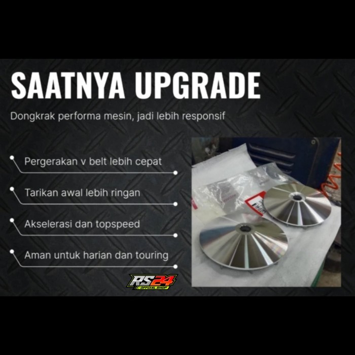 LIMITED EDITION RUMAH ROLLER BUBUT CUSTOM VARIO 110 KARBU KODE KVB PULLEY RACING BUBUT DRAJAT, SUDAH