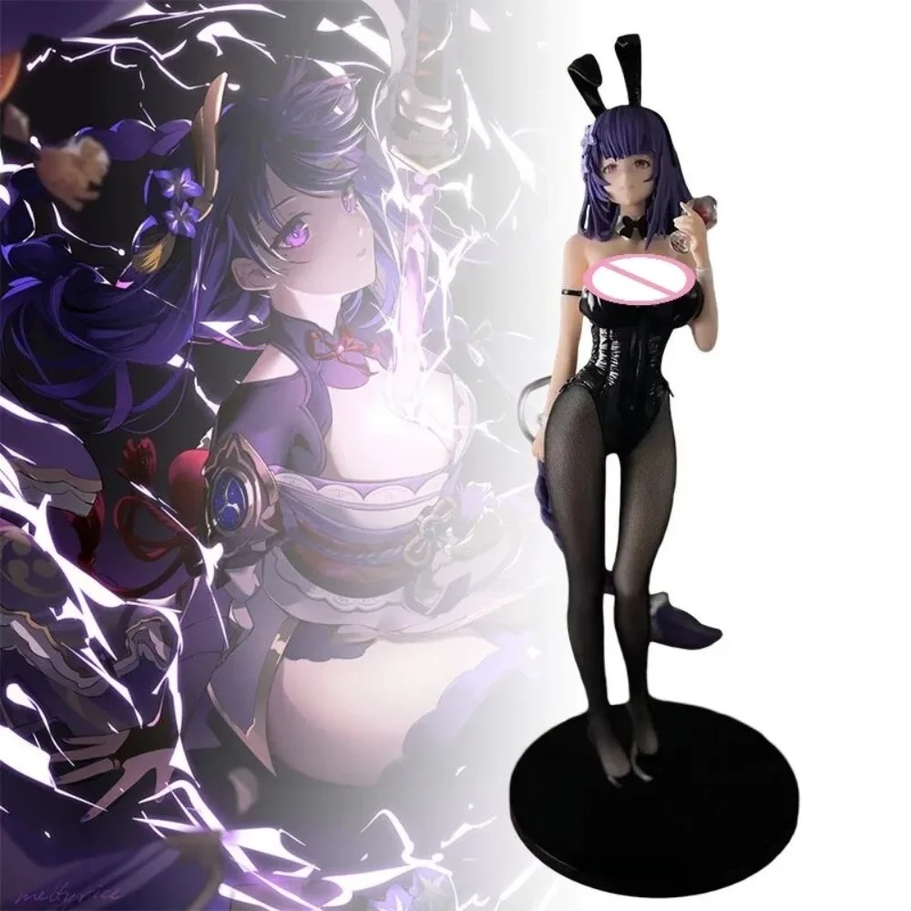JBS Anime Genshin Impact Raiden Shogun Resin Bunny Ver. 1/4 Scale PVC Action Figure Anime Figure Mod