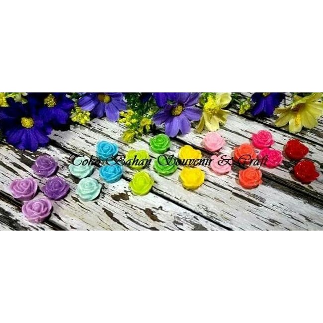 

] bead clay rose gliter 14mm - set isi 22 pc mix