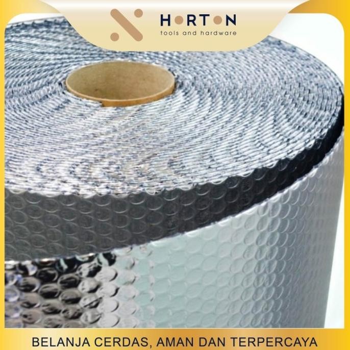Aluminium Foil Bubble ROLL// Insulasi Atap // Peredam Panas Atap ROLL