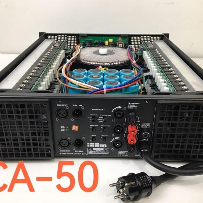 POWER AMPLIFIER SOUNDSTANDARD CA50 CA 50 DRIVER MACRO