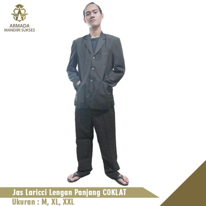 Jas Laricci Lengan Panjang Coklat