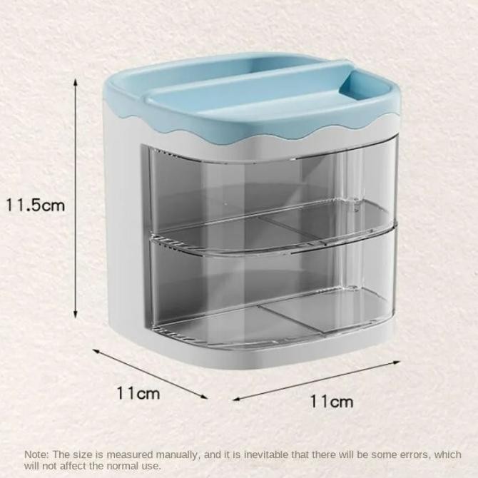 Rak Laci Susun Tempat Alat Tulis Kantor ATK Wadah Pulpen Pensil Meja TF