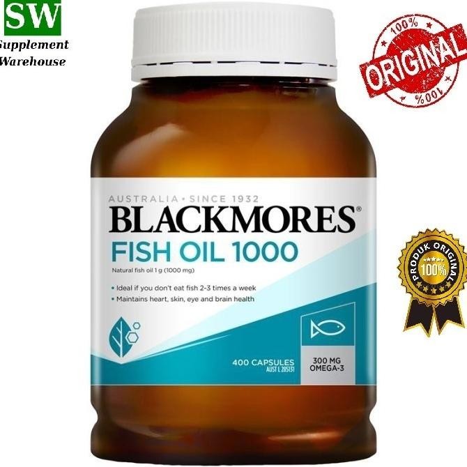 Blackmores Fish Oil 1000 mg Omega 3 - 400 caps