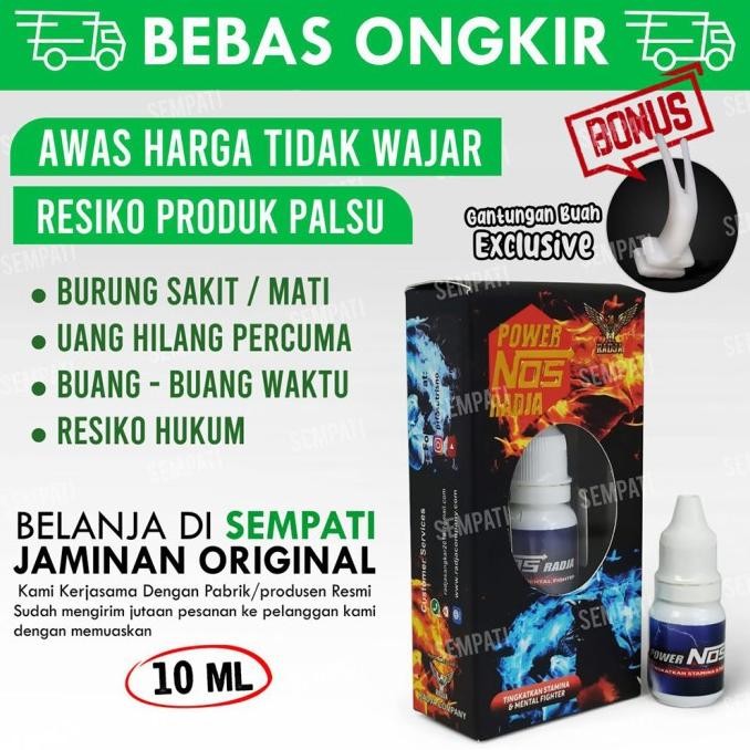 RADJA - POWER NOS VITAMIN BURUNG POWER NOS RADJA PENGGACOR MURAI PWNRJ