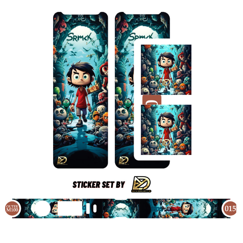 

Premium Cut - Resikoid Fs Stiker Label M100 Cutting Logo Emblem Centaurus 15 Garskin Stiker / Case Custom Terlaris 2PCS/ Fullbody