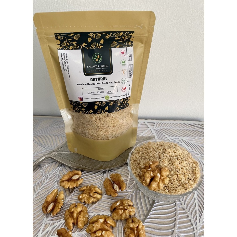 

BARANG TERLARIS WALNUT MEAL/TEPUNG WALNUT/WALNUT FLOUR / GF FLOUR / WALNUT POWDER 250G