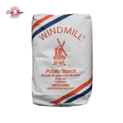 

BARANG TERLARIS Potato Starch Windmill 25kg (SAK)