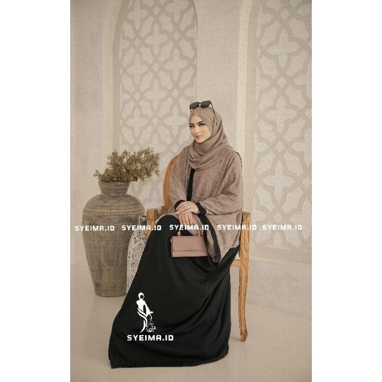 MUSLIM - Antalya Abaya Exclusive Original Brand lokal by SYEIMA.ID Abaya premium abaya hitam abaya g
