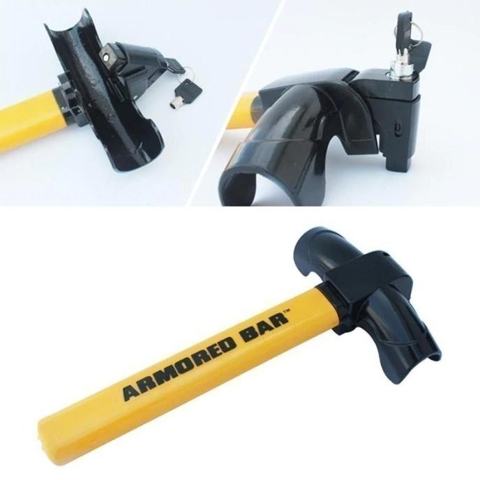 [TERBARU][PROMO][FREE ONGKIR] KUNCI STIR PENGAMAN SETIR MOBIL CRV CR-V MODEL T ARMORED BAR ORI [BEST