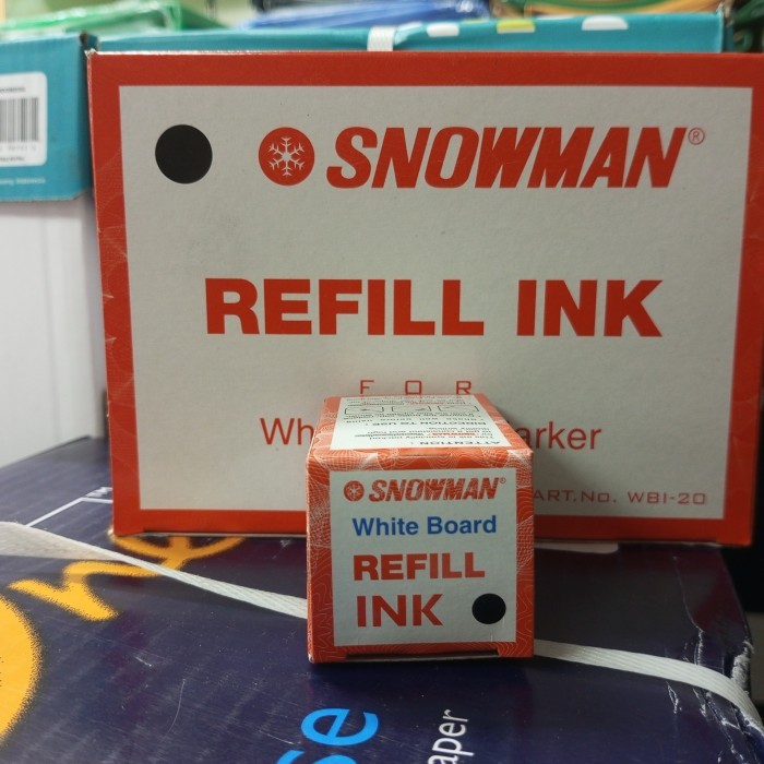 

TINTA REFILL SPIDOL WHITEBOARD 1 BOX ISI 12 PCS