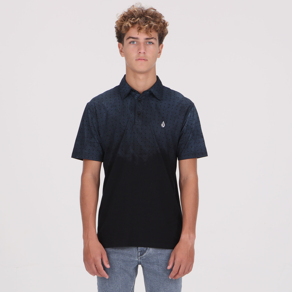 VOLCOM - MPL VEREN SHORT SLEEVE POLO BLACK